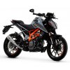 Výfuk ARROW PRO RACE NICHROM / DARK / KTM 125 DUKE (21-23) / KTM 390 DUKE (21-23)