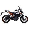 Výfuk ARROW PRO RACE DARK BLACK EDITION / KTM 125 DUKE (17-20) / KTM 390 DUKE (17-20)