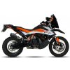 Výfuk IXRACE MK2 BLACK / KTM 790 ADVENTURE / R (19-24) / KTM 890 ADVENTURE / R (21-24)