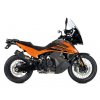 Výfuk IXRACE MK2 BLACK / KTM 790 ADVENTURE / R (19-24) / KTM 890 ADVENTURE / R (21-24)