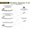 Výfukový svod ARROW bez KAT / HUSQVARNA 701 SUPERMOTO (21-24) / HUSQVARNA 701 ENDURO / LR / (21-24)