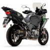 Výfuk ARROW RACE TECH DARK CARBON CAP / KAWASAKI VERSYS 1000 (21-24)