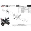 Výfuk MIVV KARBON OVÁL / KAWASAKI VERSYS 1000 (15-18)