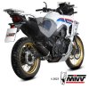 Výfuk MIVV OVÁL INOX NERO COPPA CARBON / HONDA TRANSALP 750 (23-26)