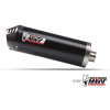 Výfuk MIVV OVÁL INOX NERO COPPA CARBON / HONDA TRANSALP 750 (23-26)