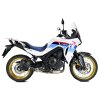 Výfuk IXRACE MK2 INOX GP BLACK / HONDA TRANSALP 750 (23-24)