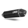 Výfuk MIVV STR-1 INOX NERO / KTM 690 ENDURO / R (21-24) / KTM SMC 690 / R (21-24)