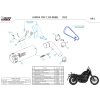 Výfuk MIVV HR-1 INOX NERO FONDELLO CARBONIO CORTO / Honda CMX 1100 REBEL (21-24)