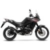 Výfuk LEO VINCE LV ONE EVO BLACK EDITION / HONDA TRANSALP 750 (23-26)