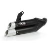 Výfuk IXIL L3XB DUAL HYPERLOW BLACK / HONDA CB 750 HORNET (25-26)