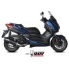 Výfuk MIVV MOVER INOX NERO / Yamaha X-MAX 400 (17-20)