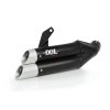 Výfuk IXIL DUAL HYPERLOW XL BLACK / Honda NC 700 X - S - Integra - DCT - ABS (12-13) / Honda NC 750 X - S - Integra - DCT - ABS (14-22)