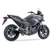 Výfuk IXIL DUAL HYPERLOW XL BLACK / Honda NC 700 X - S - Integra - DCT - ABS (12-13) / Honda NC 750 X - S - Integra - DCT - ABS (14-22)