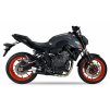 Výfuk IXIL L3XB DUAL HYPERLOW XL BLACK / XY9362XB / Yamaha MT-07 (14-20) / MT-07 TRACER (16-19) / XSR 700 (16-20)