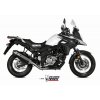 Výfuk MIVV SPEED EDGE INOX BLACK / Suzuki DL 650 V-STROM / XT (17-23)