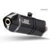 Výfuk MIVV SPEED EDGE INOX BLACK / Suzuki DL 650 V-STROM / XT (17-23)