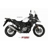 Výfuk MIVV STORM OVÁL INOX / Suzuki DL 650 V-STROM / XT (17-23)