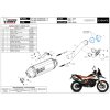 Výfuk MIVV SPEED EDGE BLACK / KTM 790 ADVENTURE / R (19-20) / KTM 890 ADVENTURE / R (21-23)