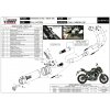 Výfuk MIVV KARBON OVÁL / Kawasaki NINJA 650 (17-23) / Kawasaki Z650 (17-23)