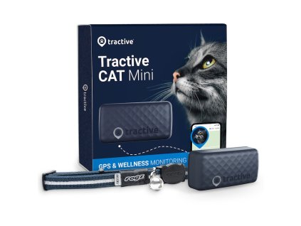 Tractive GPS CAT Mini, tmavo-modrý