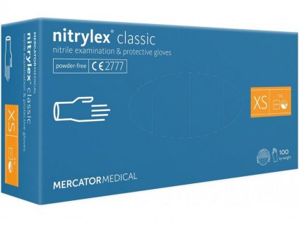 MERCATOR Nitrilové rukavice - nitrylex classic