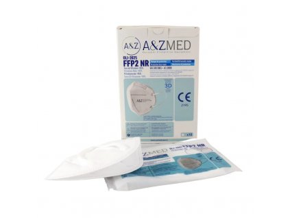 A & ZMED respirátor FFP2 biely, bal.10ks