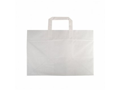 Papierová taška biela 26x17x25cm