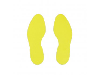 Podlahová značka - stopy, žltá, bal. 5 párov