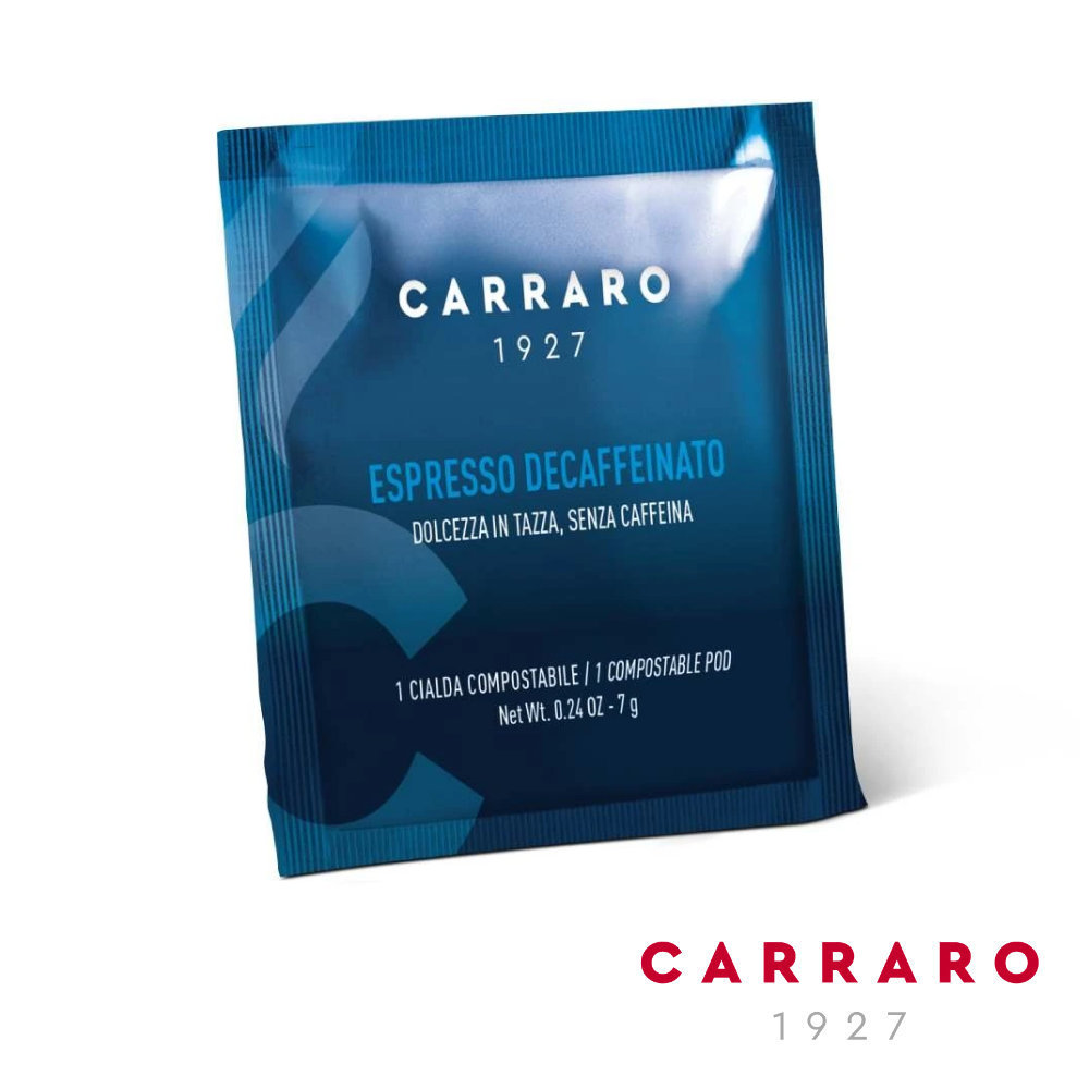 Carraro Espresso Decaffeinato ESE pod