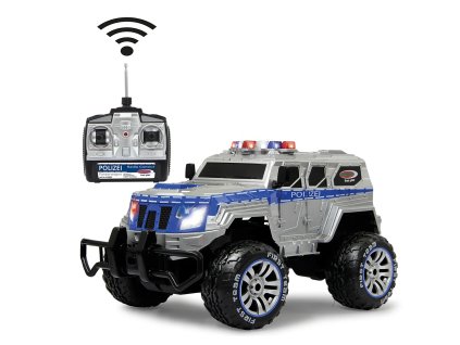 410032 polizei panzerwagen monstertruck 112 27mhz led inkl akku ladegeraet