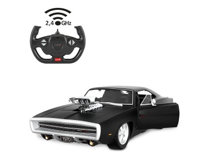 402117 dodge charger r t 1970 116 schwarz 24ghz tuer manuell