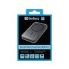 Sandberg Magnet Wireless Powerbank 5000 ALU