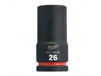 MILWAUKEE Průmyslové hlavice Shockwave 3/4' HEX 26mm dlouhé