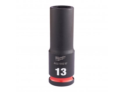MILWAUKEE Průmyslové hlavice Shockwave 3/8' HEX 13mm dlouhé