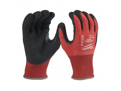 MILWAUKEE Rukavice odolné proti proříznutí stupeň D, M/8 - PŘEDOBJEDNÁVKA