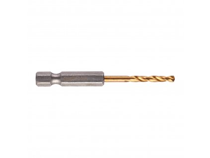 MILWAUKEE Vrták do kovu RED HEX HSS-G TiN ∅ 3mm, 2ks