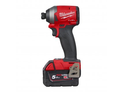 MILWAUKEE ¼″ Hex Aku rázový utahovák M18 FID2-502X, 2 x 5.0Ah