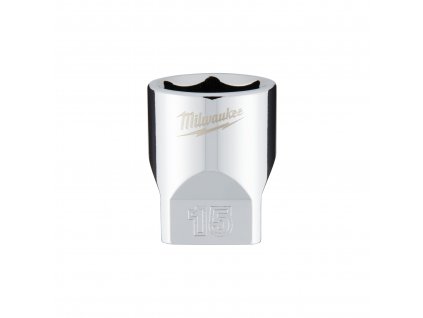 MILWAUKEE Průmyslová hlavice 1/4' metrická, 15 mm