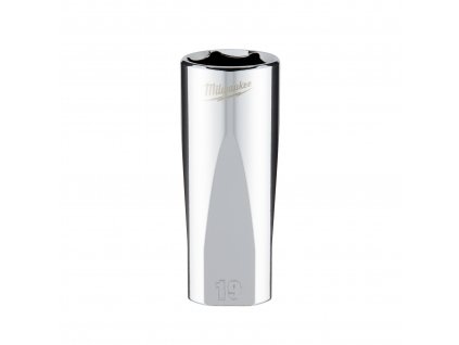 MILWAUKEE Průmyslová hlavice 3/8' metrická, 19 mm, prodloužená