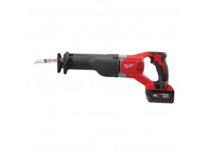 MILWAUKEE Aku šavlová pila Sawzal™ M18 BSX-402C, 2 x 4.0Ah