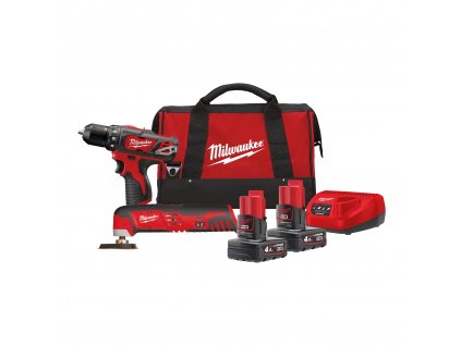 MILWAUKEE Aku set nářadí M12 BPP2D-402B