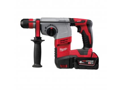 MILWAUKEE Aku 4-režimové kladivo SDS-Plus FIXTEC HD18 HX-402C, 2 x 4.0Ah