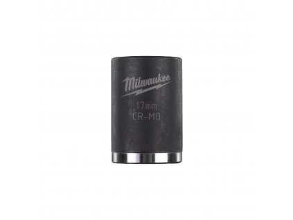 MILWAUKEE Průmyslová hlavice Shockwave 3/8' HEX 17mm, krátká
