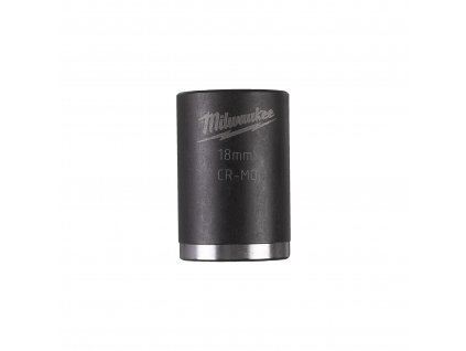 MILWAUKEE Průmyslová hlavice Shockwave 3/8' HEX 18mm, krátká
