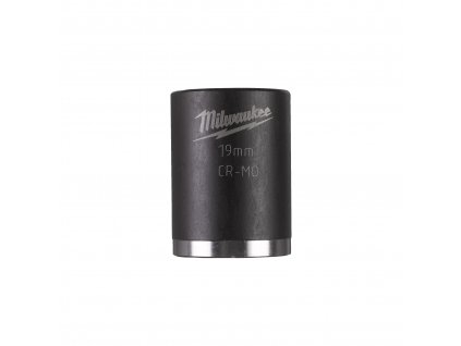MILWAUKEE Průmyslová hlavice Shockwave 3/8' HEX 19mm, krátká