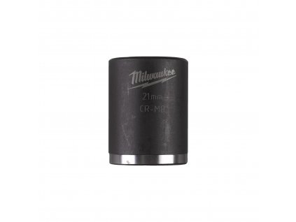 MILWAUKEE Průmyslová hlavice Shockwave 3/8' HEX 21mm, krátká