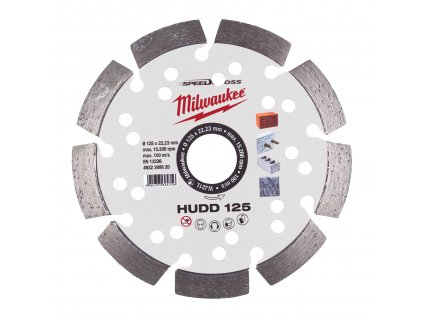 MILWAUKEE Diamantový řezací kotouč – premium HUDD ∅ 125 mm