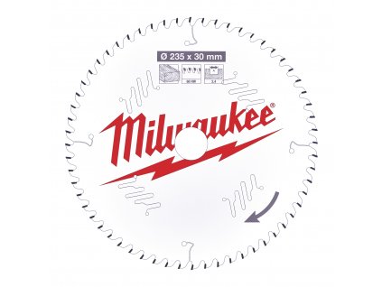 MILWAUKEE Pilový kotouč dřevo 235X30X2.4X60ATB