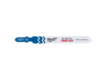 MILWAUKEE Pilový plátek do přímočaré pily Bi 91 x 2,5-1,8 mm (5 ks)