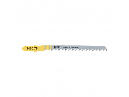 MILWAUKEE Pilový plátek do přímočaré pily 75 x 4 mm T 244 D (25 ks)